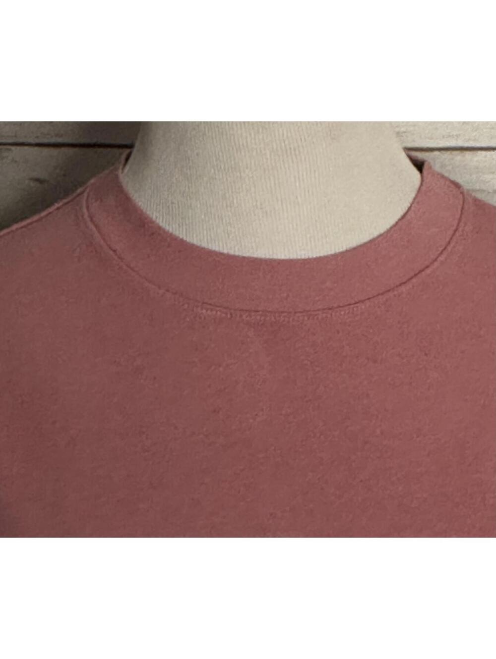 Nike activewear faded pink crewneck logo spellout long sleeve sweatshirt Size M - Picture 7 of 8
